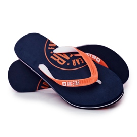 Pantuflas de Mujer Chanclas Big Star Azul Marino FF274A297