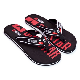 Zapatillas Hombre Chanclas Big Star Negro FF274A450