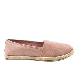 Alpargatas rosas sin cordones D1K-D18 rosado