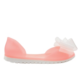 Sandalias Meliski rosa con lazo S5-35