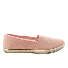 Alpargatas sin cordones Y20-18 rosas