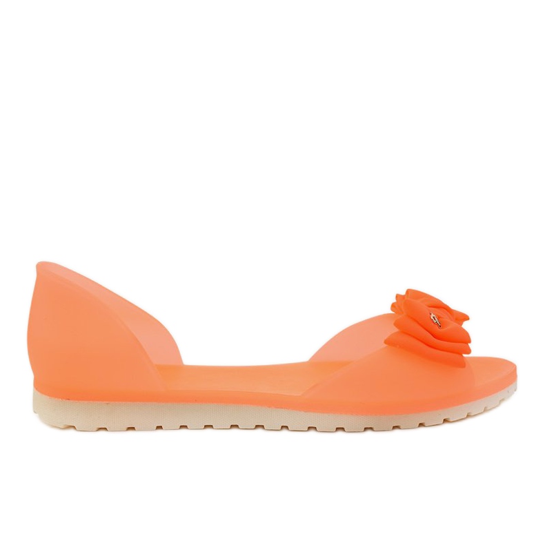Sandalias Meliski naranja con lazo DT1-16