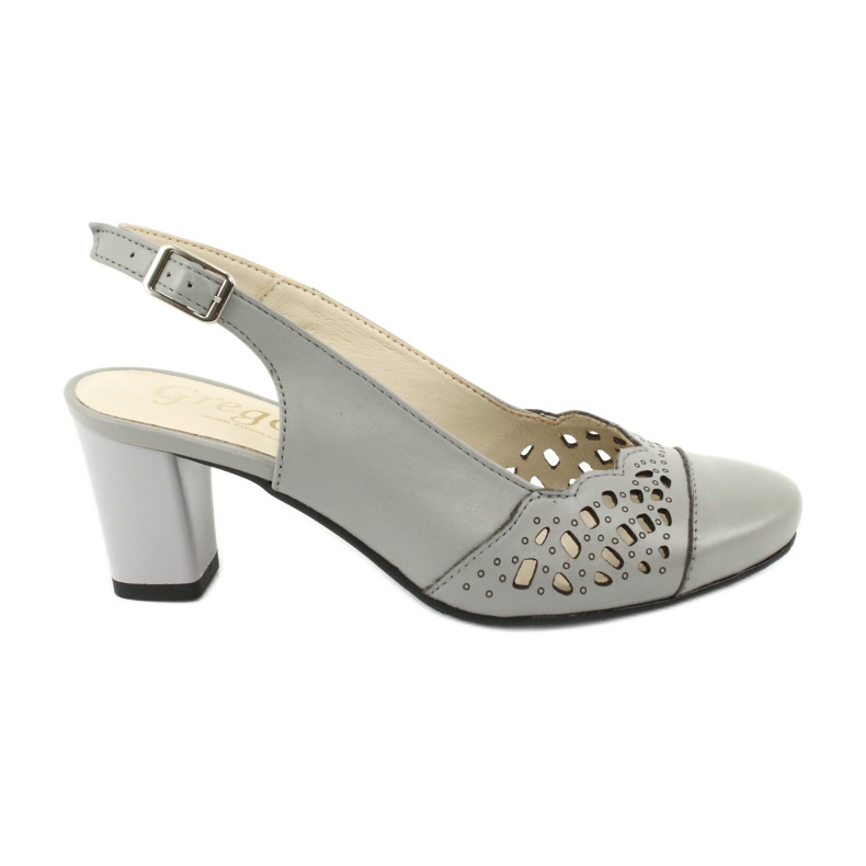 Sandalias caladas para mujer Gregors 771 gris Sandalias caladas para mujer Gregors 771 gris