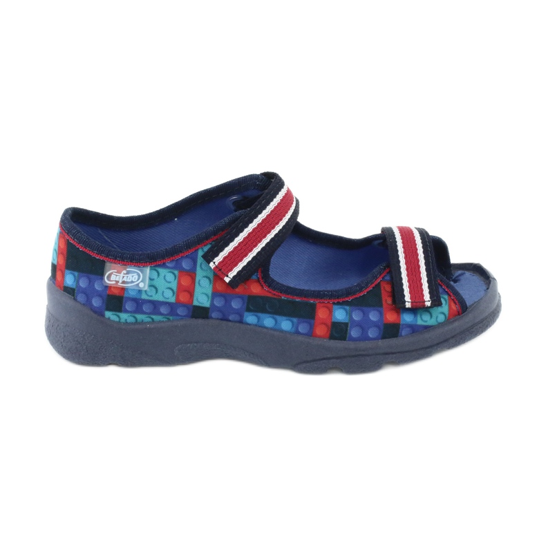 Calzado infantil befado 969X153 rojo azul marino azul