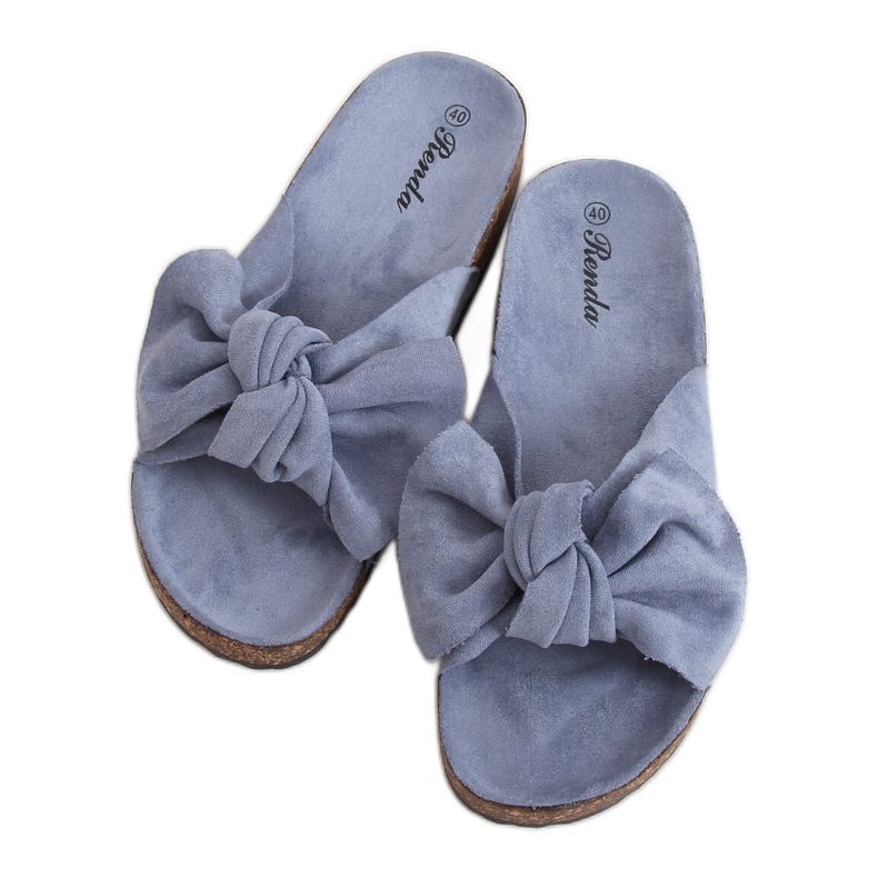 Azul 10-218 Suelas de corcho azul Azul 10-218 Suelas de corcho azul