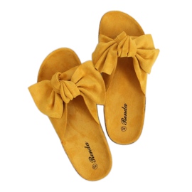 Honey 10-218 Suelas de corcho amarillo