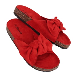 Suelas de corcho rojo 10-218 Rojo Suelas de corcho rojo 10-218 Rojo