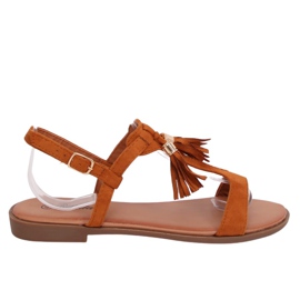 Sandalias mujer camel 222-30 Camel marrón