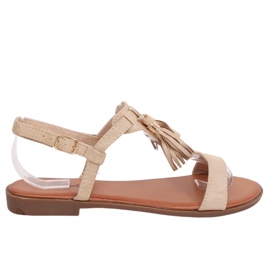 Sandalias beige mujer 222-30 Apricot