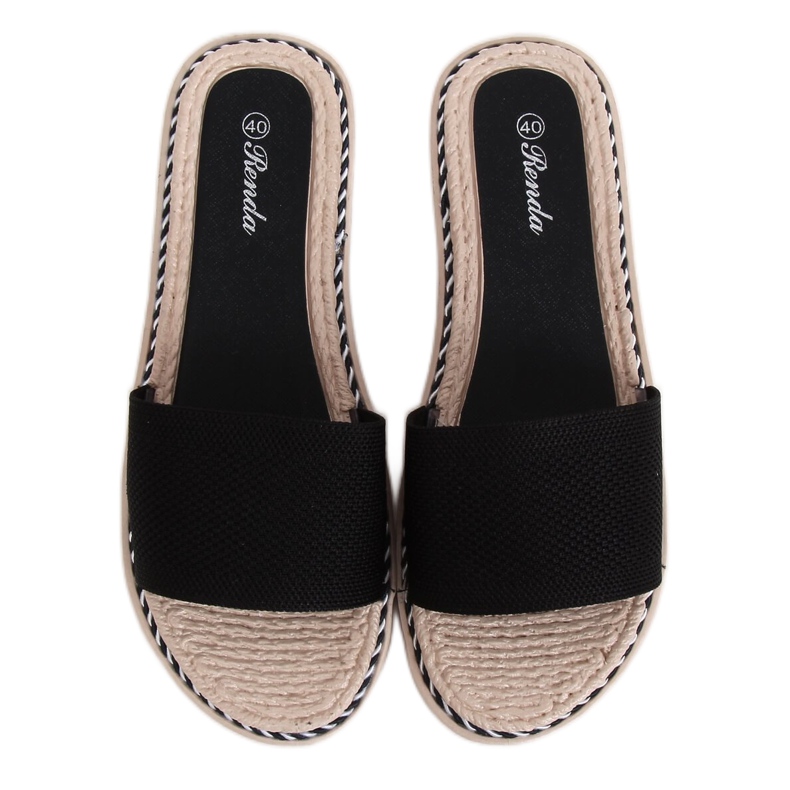 Pantuflas negras de mujer negras 35-185 Negras negro Pantuflas negras de mujer negras 35-185 Negras negro