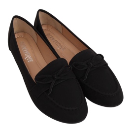 Mocasines de mujer negros 98-30 Black