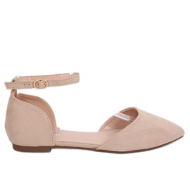 HD-100 Bailarinas beige corte beige HD-100 Bailarinas beige corte beige