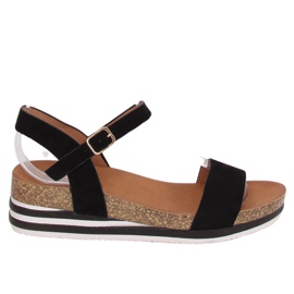 Sandalias de mujer negras RD054 Negra negro