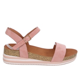 Sandalias de mujer rosa RD054 Rosa