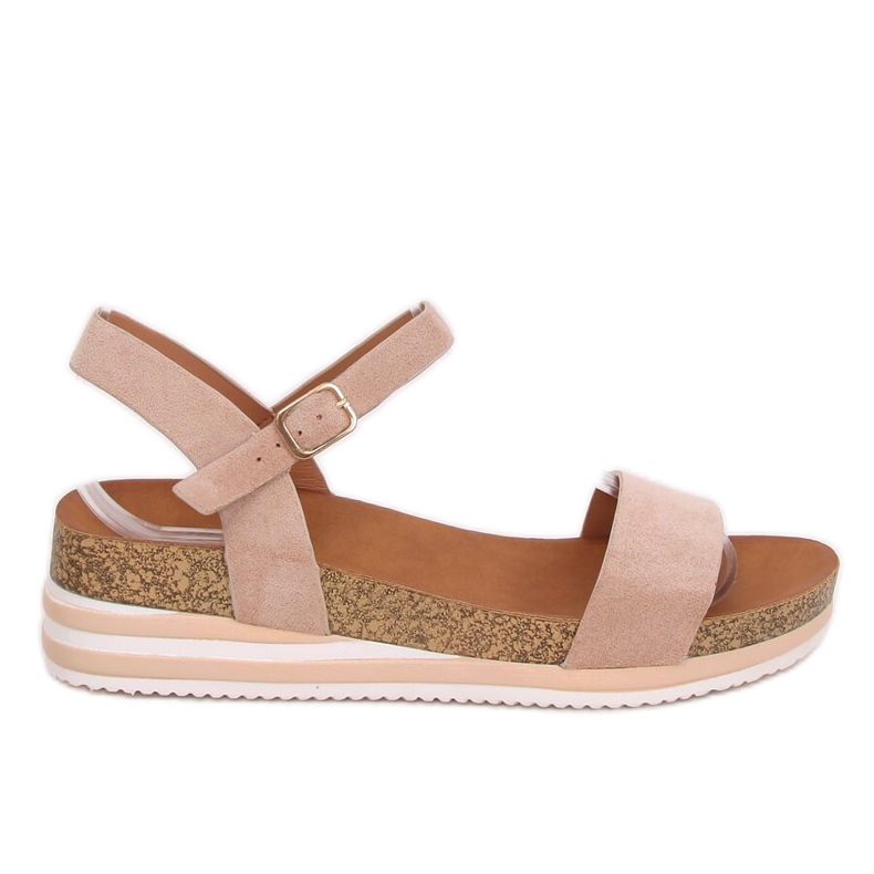 Sandalias de mujer beige RD054 Beige