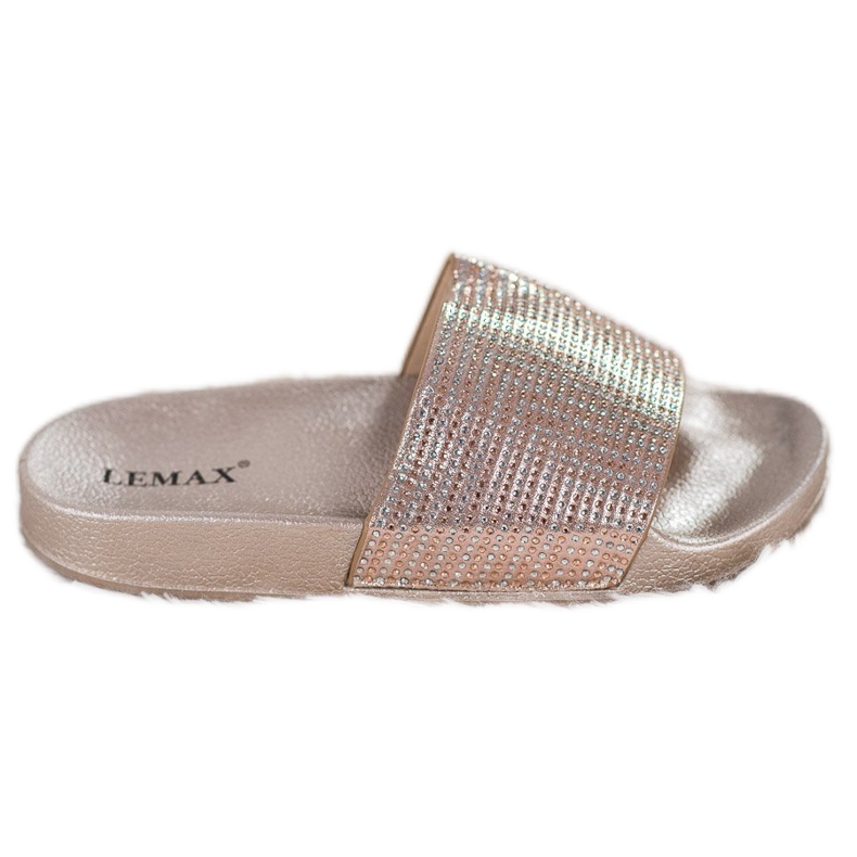 Lemax Pantuflas Doradas Con Circonita dorado