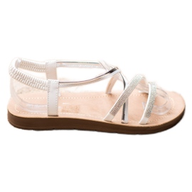 Sea Elves Sandalias con adornos de plata blanco Sea Elves Sandalias con adornos de plata blanco