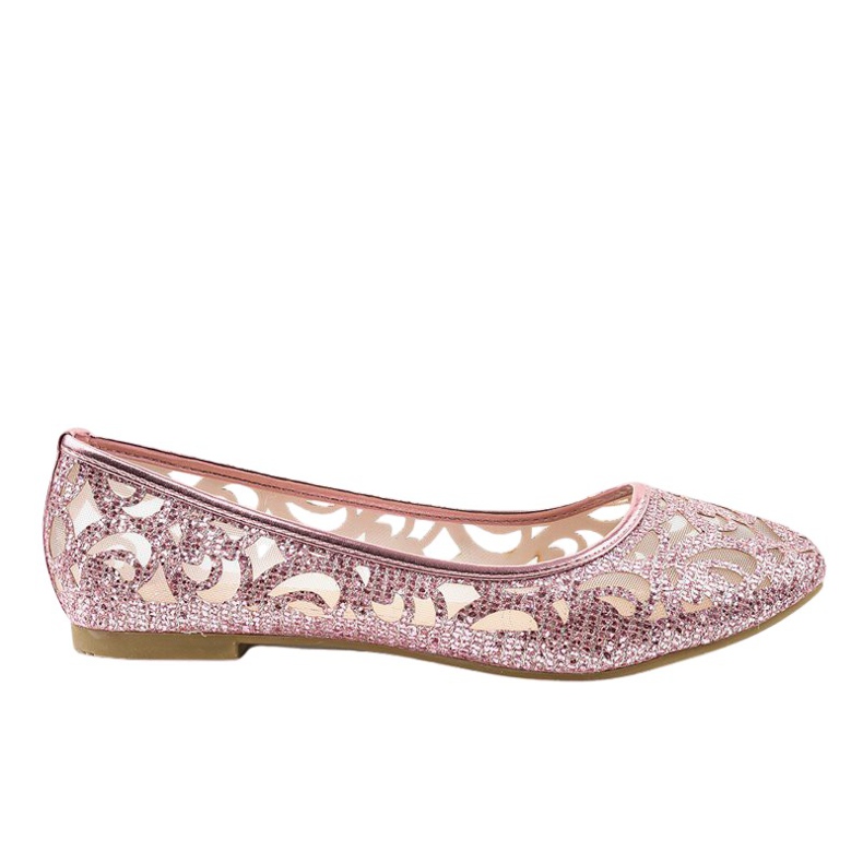 Bailarinas rosa caladas 608-192 rosado