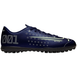 Zapatillas de fútbol Nike Mercurial Vapor 13 Club Mds Tf M CJ1305-401 azul marino
