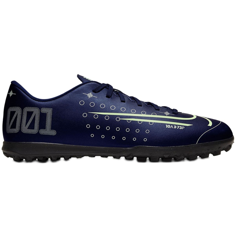 Zapatillas de fútbol Nike Mercurial Vapor 13 Club Mds Tf M CJ1305-401 azul marino
