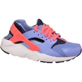 Zapatilla Nike Huarache Run Gs Jr 654280-402 azul gris