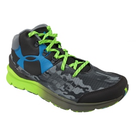Under Armour Bgs Overdrive Mid K Jr 1266381-019 gris verde