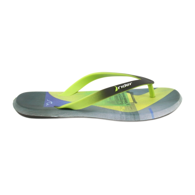 Chanclas de hombre Rider Energy AD 10719 negro azul gris verde