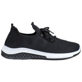 SHELOVET Zapatos negros calados