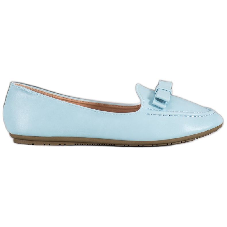 SHELOVET Señores azules con cuero ecológico