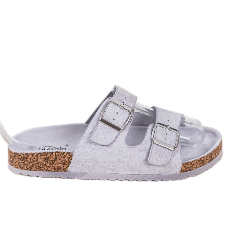 Evento Zapatillas Casual Con Hebilla gris Evento Zapatillas Casual Con Hebilla gris