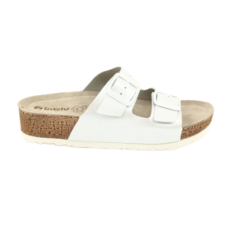 Zapatillas de mujer blanco perla Inblu NM019 multicolor