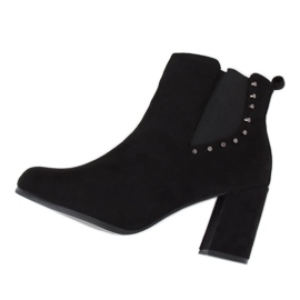 Botas negras con tacones negros 8063 Black Ii Género