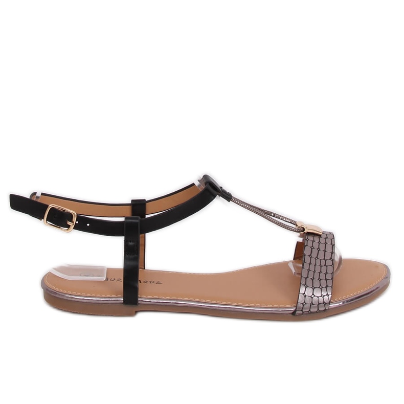 Sandalias de mujer negras WL014 Negra negro Sandalias de mujer negras WL014 Negra negro