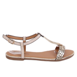 Sandalias de mujer beige WL014 Beige