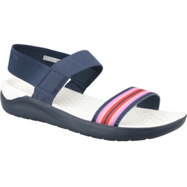 Crocs LiteRide Sandal W 205106-97W sandalias azul marino rosado