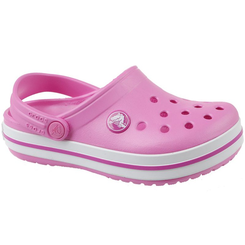 Crocs Crocband Zueco Jr 204537-6U9 rosado