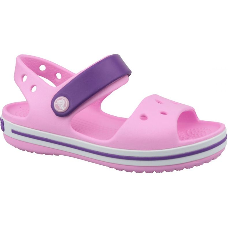 Sandalias Crocs Crocband Niños 12856-6AI negro rosado Sandalias Crocs Crocband Niños 12856-6AI negro rosado