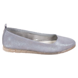 Sergio Leone Bailarinas Textiles Con Purpurina gris