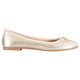 Seastar Bailarinas de cuero ecológico dorado Seastar Bailarinas de cuero ecológico dorado