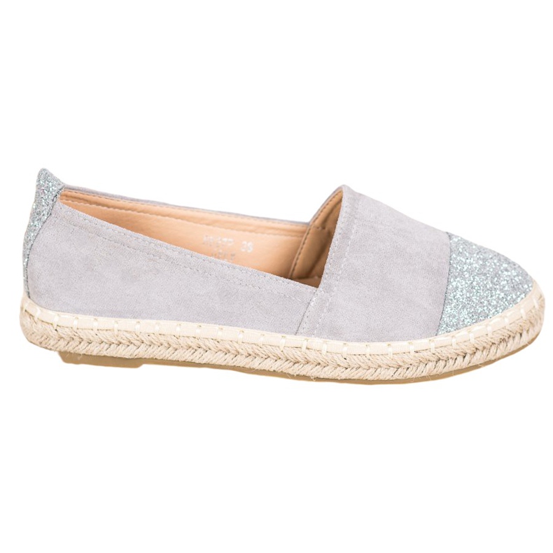 Seastar Alpargatas Con Brillo gris