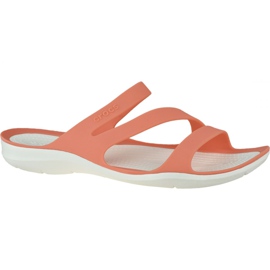 Sandalias Crocs W Swiftwater W 203998-82Q multicolor naranja