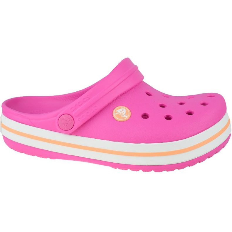 Crocs Croc Band Clog K 204537-6qz rosado