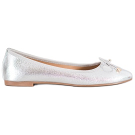 Seastar Bailarinas de cuero ecológico gris Seastar Bailarinas de cuero ecológico gris