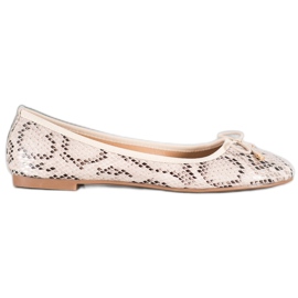 Seastar Bailarinas de cuero ecológico beige