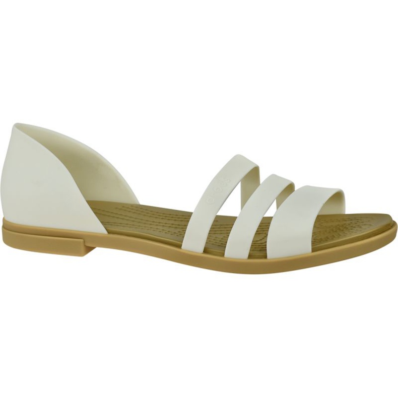 Crocs Tulum Open Flat W 206109-1CQ blanco Crocs Tulum Open Flat W 206109-1CQ blanco