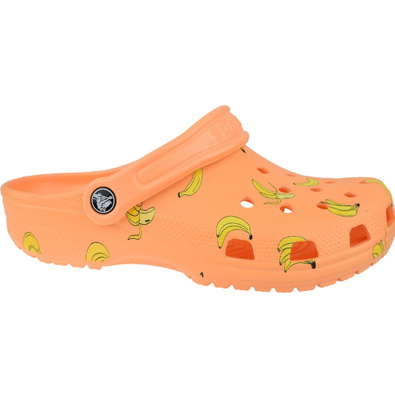 Crocs Classic Vacay Vibes Zueco W 206375-801 naranja