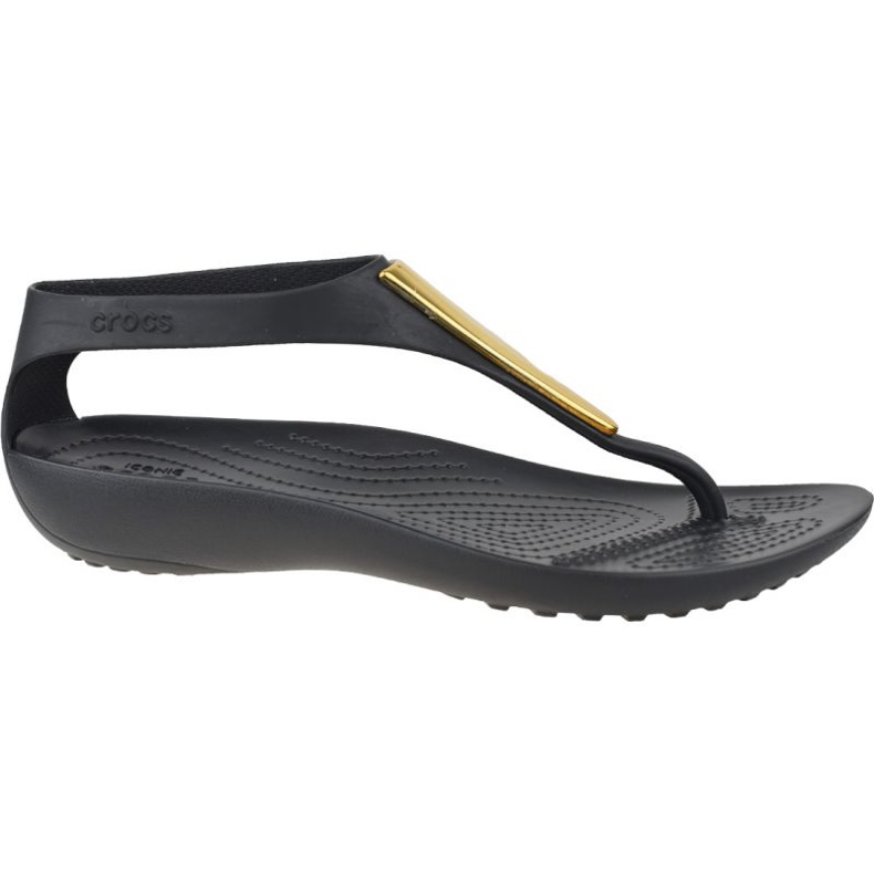 Sandalias Crocs W Serena Flip 206420-751 negro