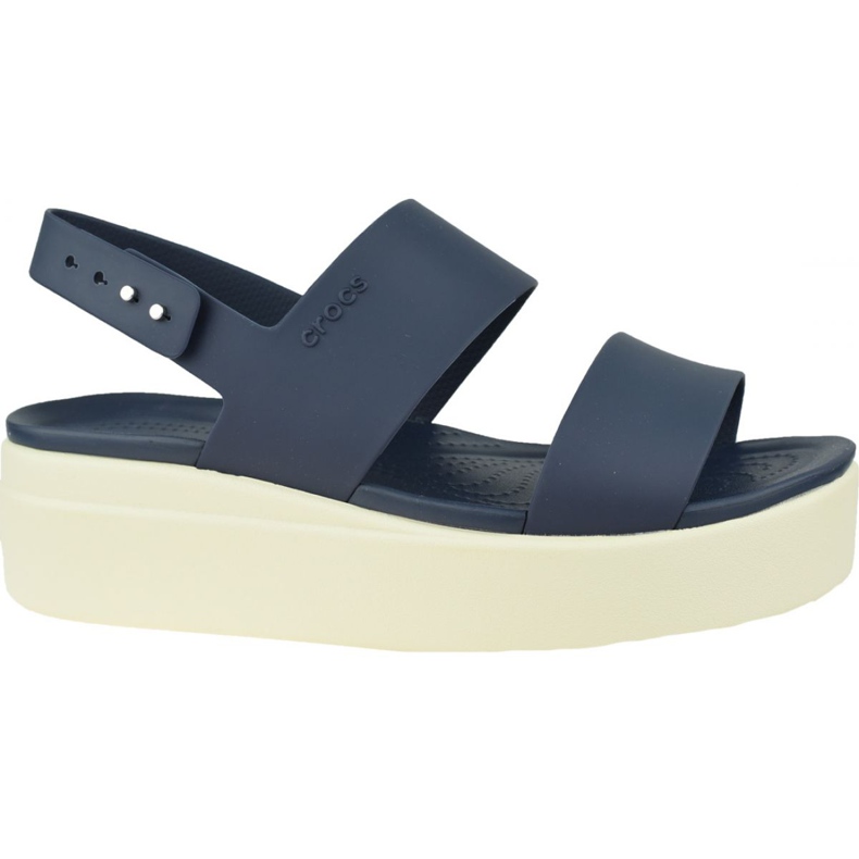 Crocs Brooklyn Low Wedge 206453-46K azul marino Crocs Brooklyn Low Wedge 206453-46K azul marino