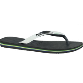 Chanclas Havaianas Brasil Mix 4123206-0133 blanco negro