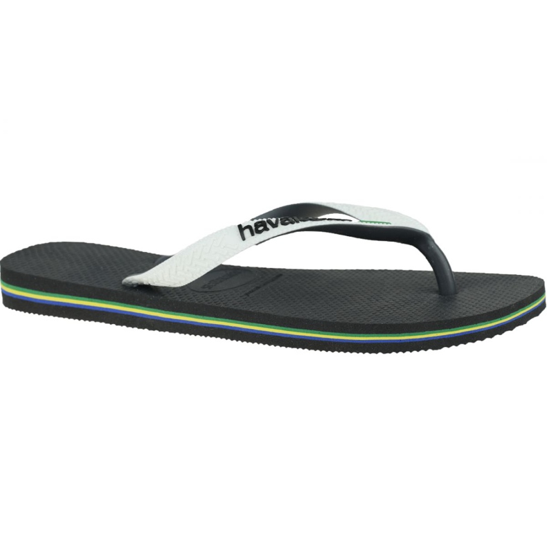 Chanclas Havaianas Brasil Mix 4123206-0133 blanco negro